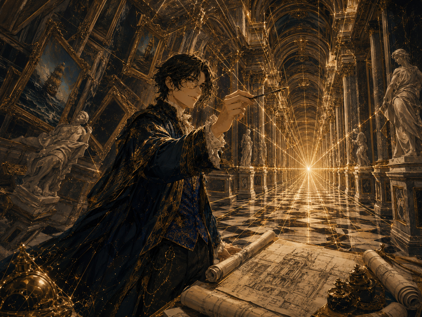 Episode five Professor Perspective fixing a room using geometry and vanishing points