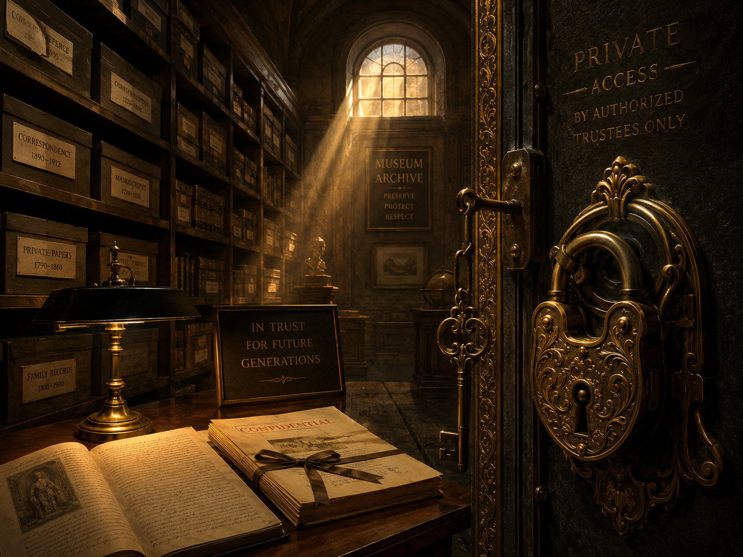 The archive lock is simple.